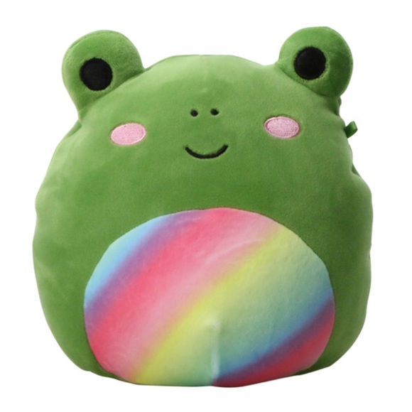 Squishmallows Other Nwt Doxl The Frog Squishmallow 75 Limited Edition Green Frog With Pride